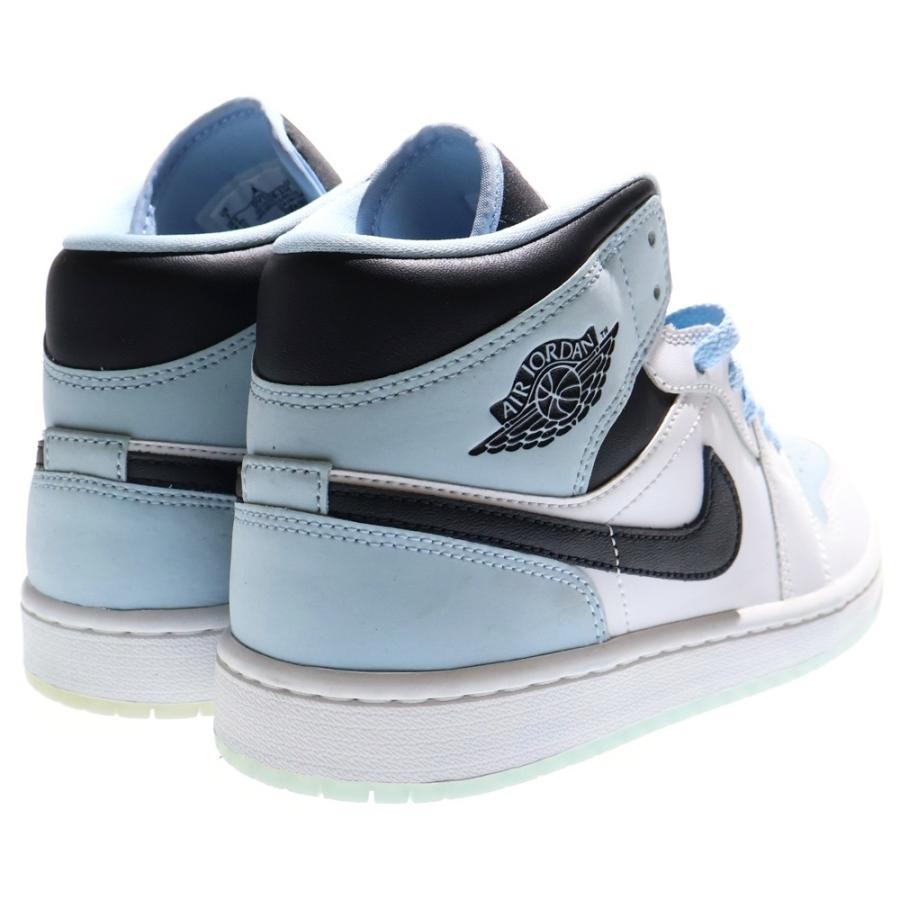 エアジョーダン ハイカット シューズ NIKE（ナイキ） AIR JORDAN 1 MID ICE BLUE NUBUCK エアジョーダン1