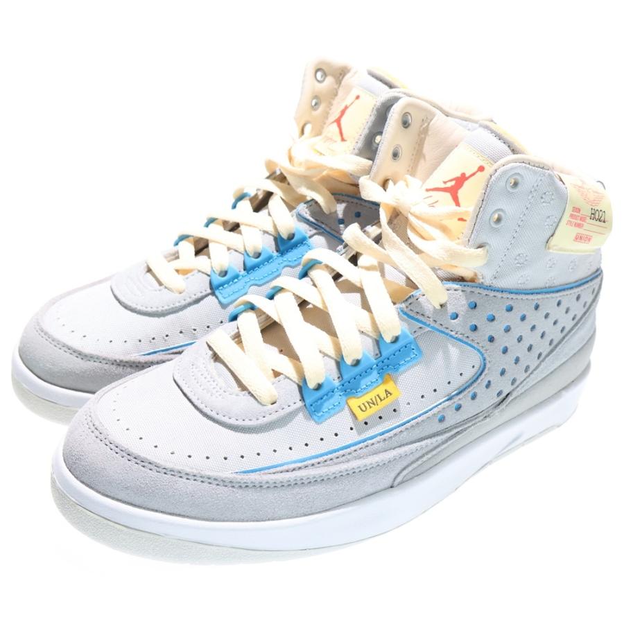 NIKE ナイキ ×UNION AIR JORDAN 2 RETRO SP ユニオン エアジョーダン2 レトロ ハイカットスニーカー グレー US7.5/25.5cm DN3802-001 NIKE（ナイキ） ×UNION AIR JORDAN2 RETRO SP ユニオン エアジョーダン
