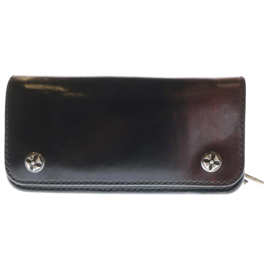 ストップライト stop light ウォレット　長財布　STOPLIGHT STOP LIGHT（ストップライト） クロスボタン Tバー付き レザー ロング