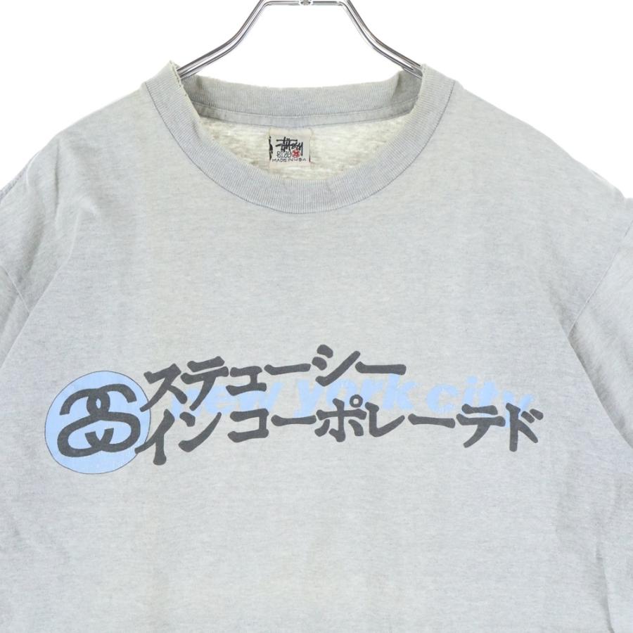 old stussy セーター 90s オールドステューシー stussy ステューシー ニットセーター センターロゴ 紺タグ 90s | 古着
