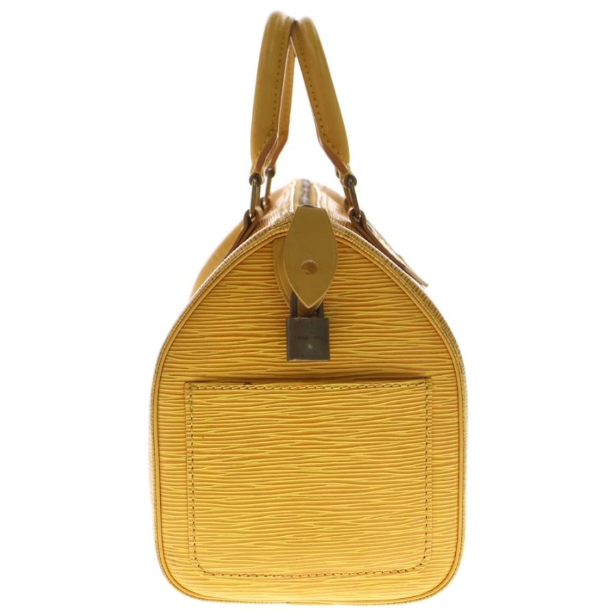 【未使用】ルイ・ヴィトン エピ スピーディ25 ハンドバック イエロー 鍵付き！ LOUIS VUITTON（ルイ・ヴィトン） エピ スピーディ25 ハンドバッグ