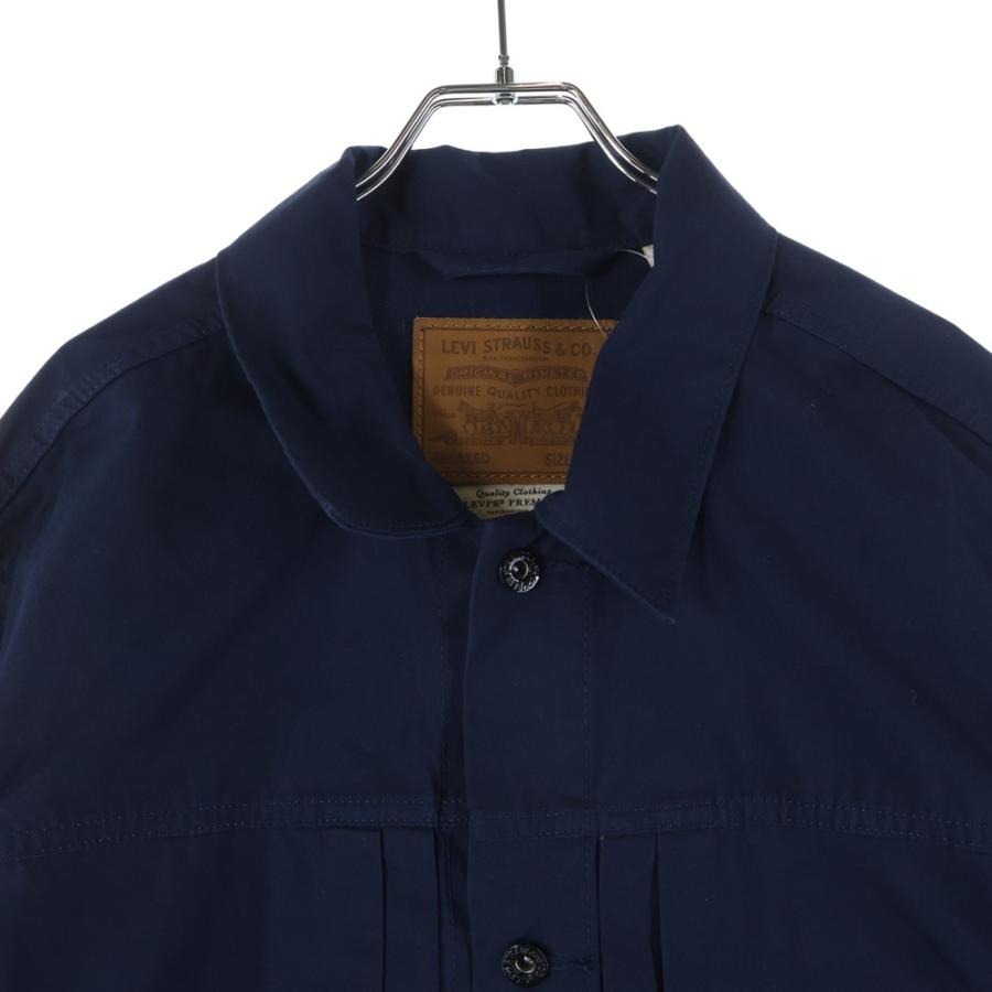 【美品】リーバイス プレミアム 1st トラッカー デニムジャケット 濃紺 M LEVIS リーバイス プレミアム LEVI'S PREMIUM ジャケット メンズ