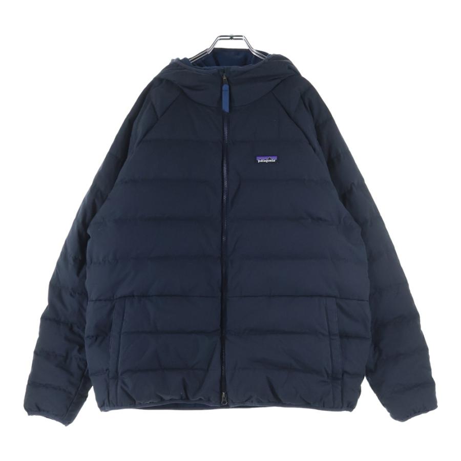 patagonia ネイビー ダウンジャケット Sサイズ 中古・古着通販】Patagonia (パタゴニア) ダウンジャケット ネイビー