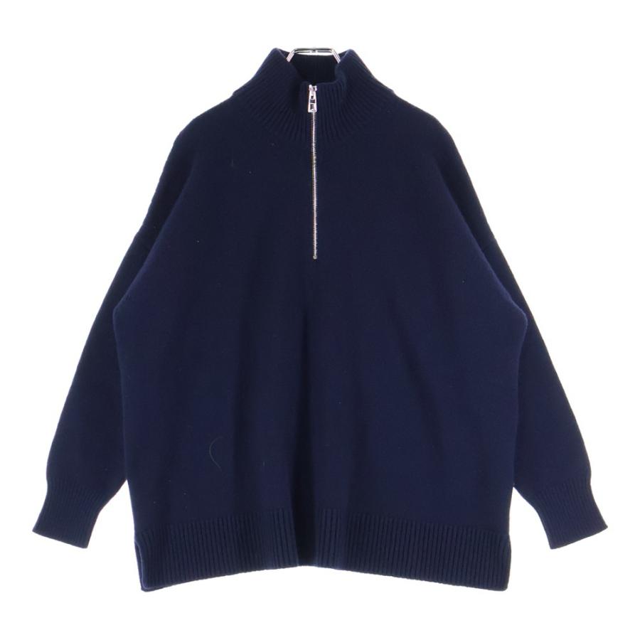 LOEWE（ロエベ） HALF ZIP CASHMERE SWEATER アナグラムロゴ ハーフ