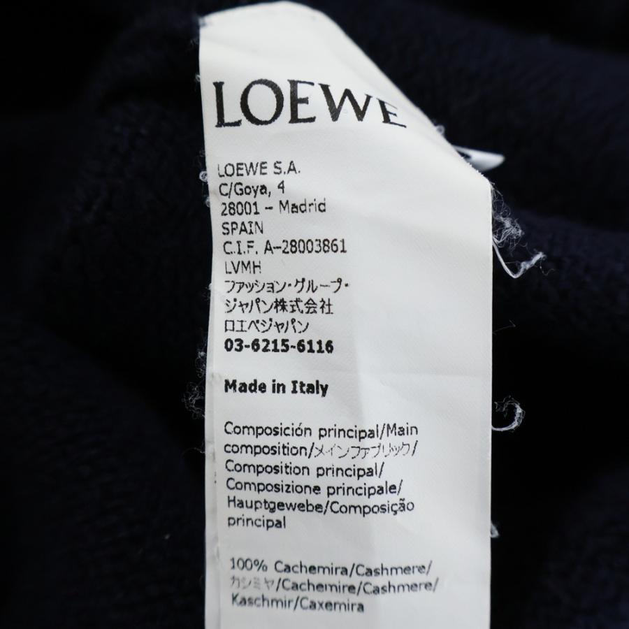 LOEWE（ロエベ） HALF ZIP CASHMERE SWEATER アナグラムロゴ ハーフ