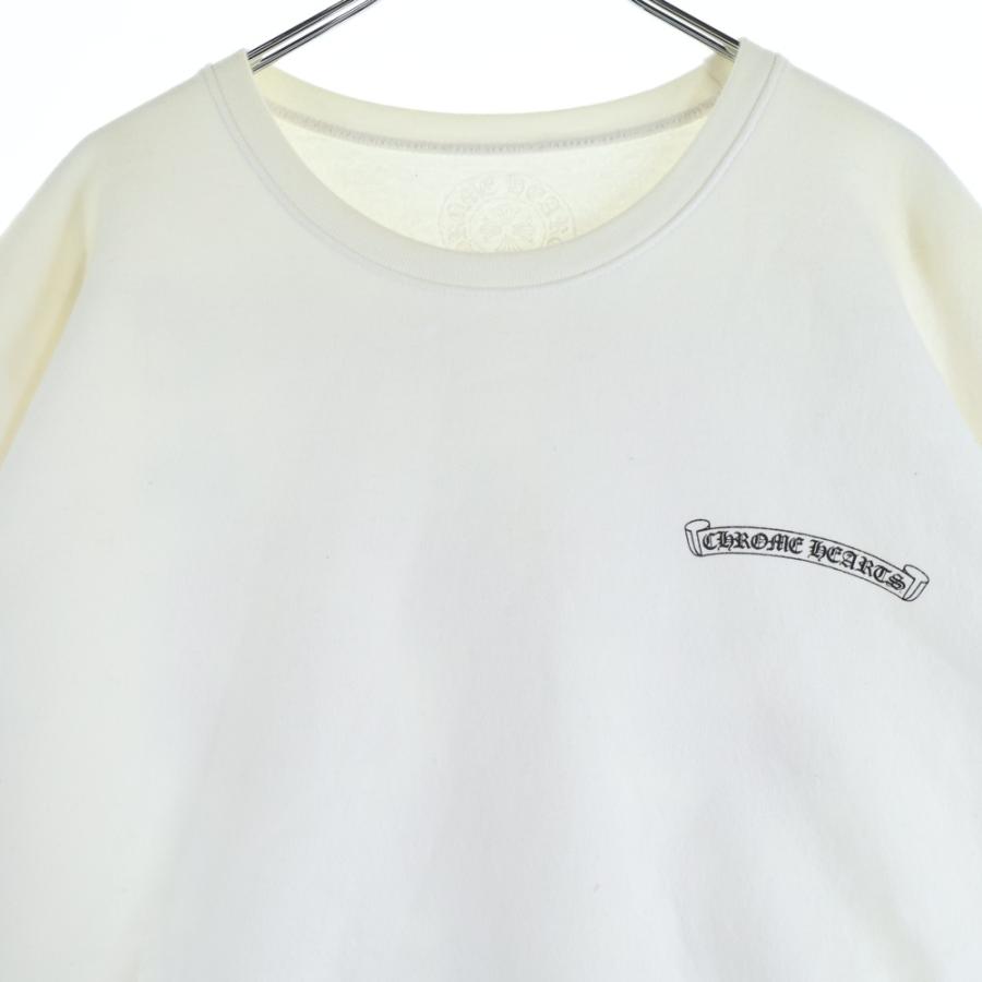 CHROME HEARTS（クロムハーツ） DAGGER EYE CHART SWTSHRT バック英字