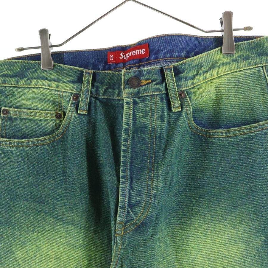 Supreme（シュプリーム） 23AW Regular Jean Overspray Green