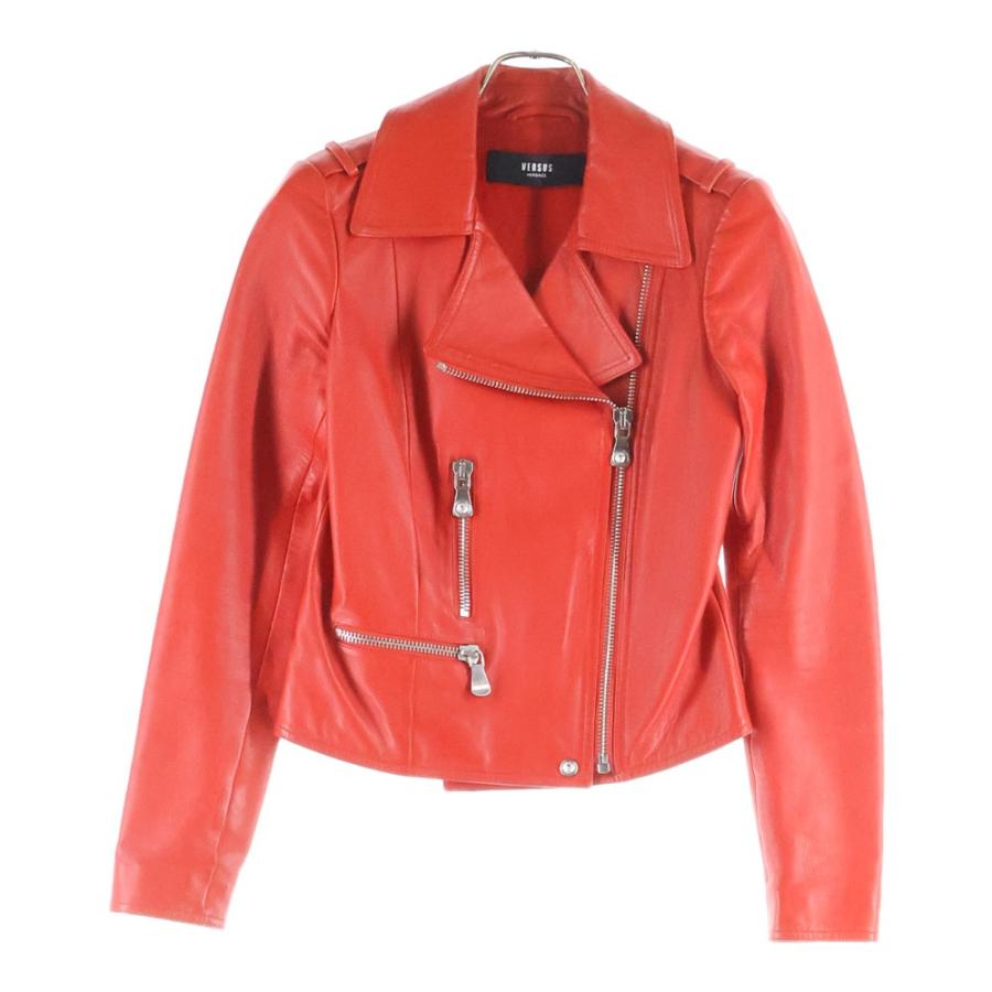 VERSUS VERSACE ヴェルサス ヴェルサーチ レザー ダブルライダース