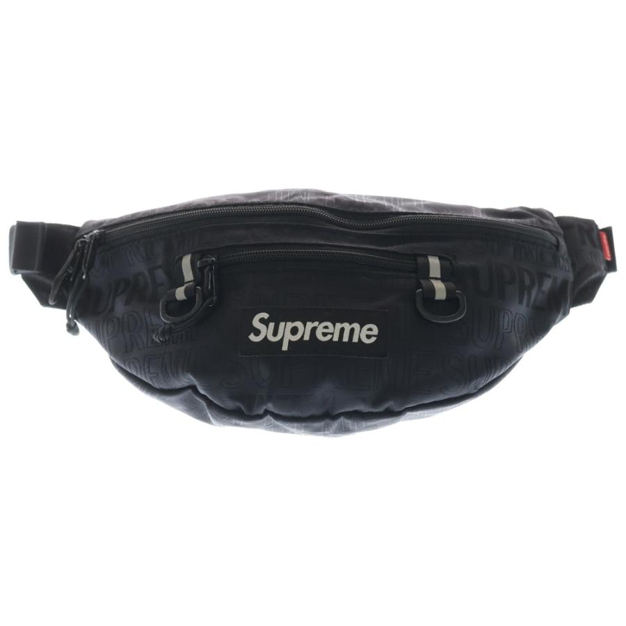 supreme ボディバック　黒 Supreme ボディバッグ 黒 CORDURAファブリック