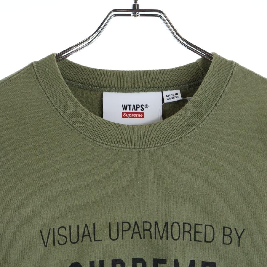 Supreme（シュプリーム） 21AW ×WTAPS Crewneck ダブルタップス ロゴ