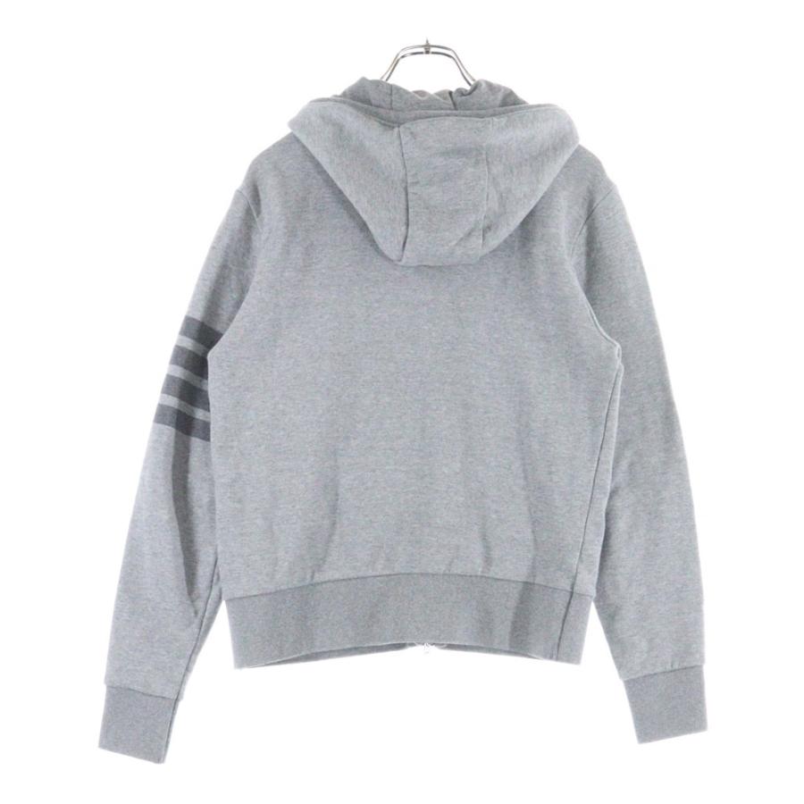 THOM BROWNE（トム ブラウン） 4バー ジップアップ スウェットパーカー