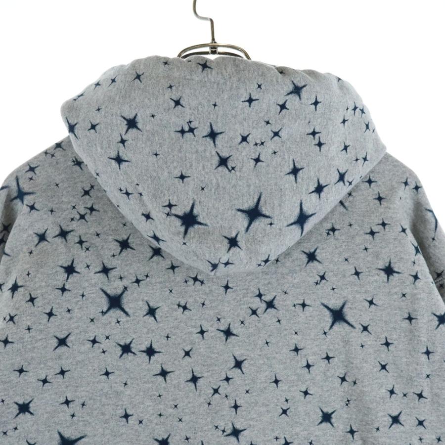 ブラックアイパッチ 22AW LABEL STAR PATTERNED HOODIE ラベル スター