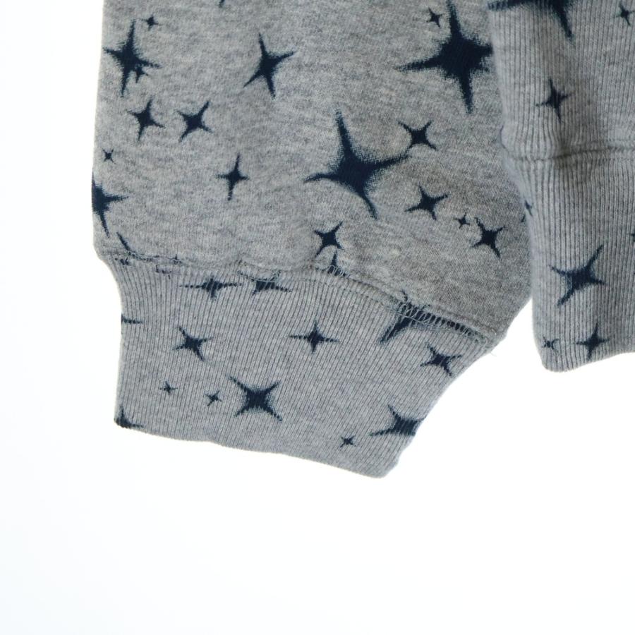 ブラックアイパッチ 22AW LABEL STAR PATTERNED HOODIE ラベル スター