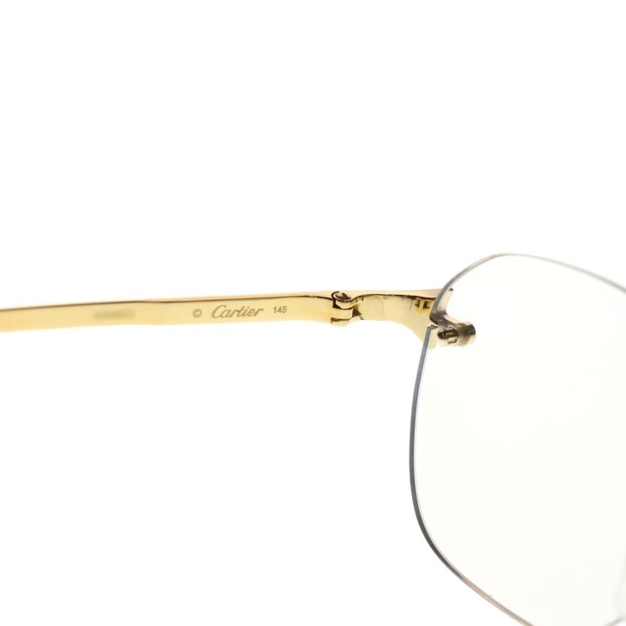 Cartier（カルティエ） ビスモチーフ リムレス メガネ サングラス アイ