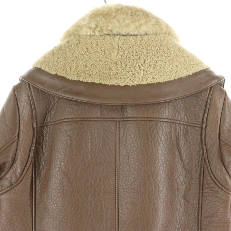 GUCCI（グッチ） ラムレザー ムートンダブルライダースジャケット