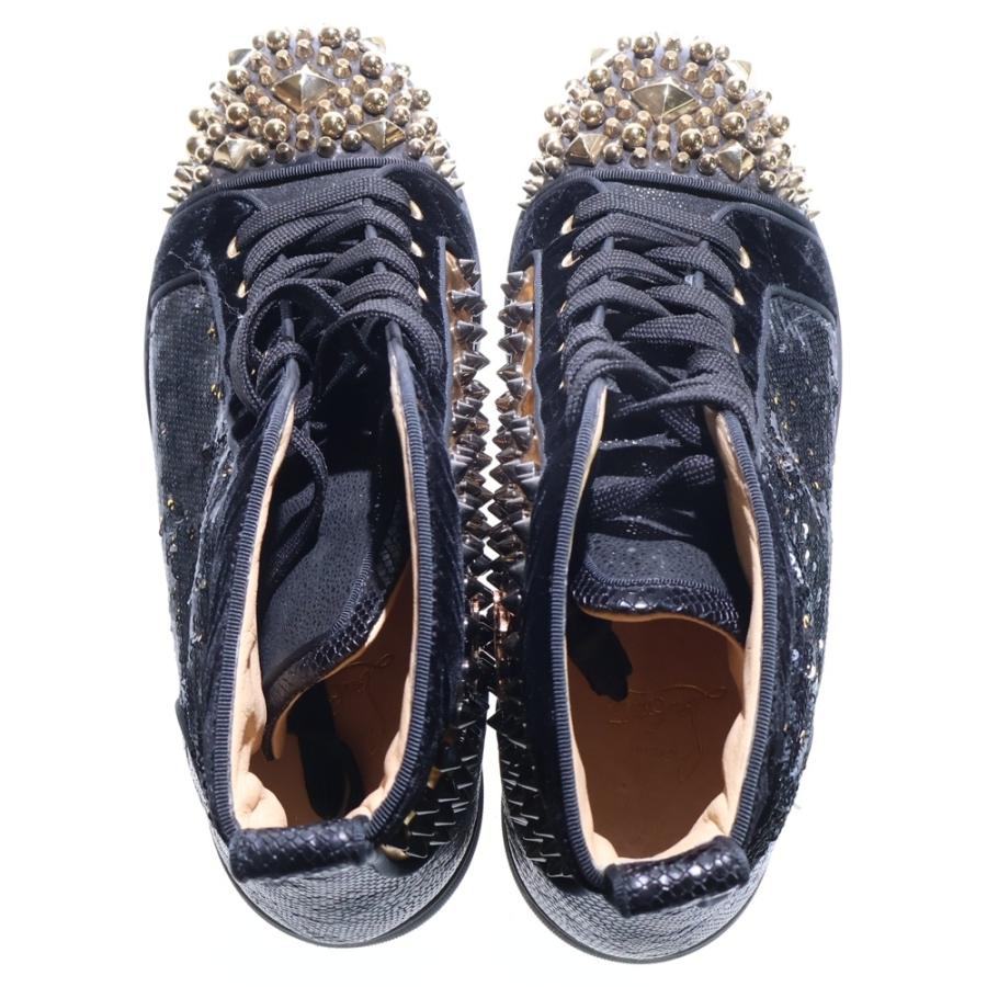 希少美品✨クリスチャンルブタン スピカ クラブ 85 ミュールサンダル スパイク Christian Louboutin（クリスチャンルブタン） Louis スパンコール