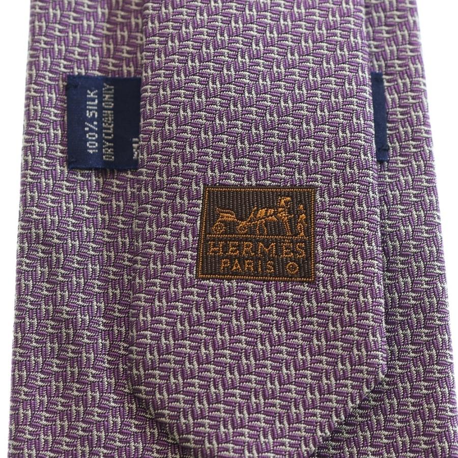 【王道✨】エルメス ネクタイ ピンク ファソネ H柄 総柄 最高級シルク HERMES（エルメス） H織り 総柄 シルクネクタイ ピンク : BRING Yahoo