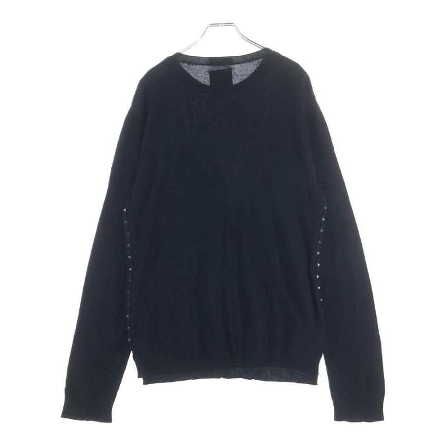 VALENTINO（ヴァレンティノ） サイドロックスタッズ ウール クルー