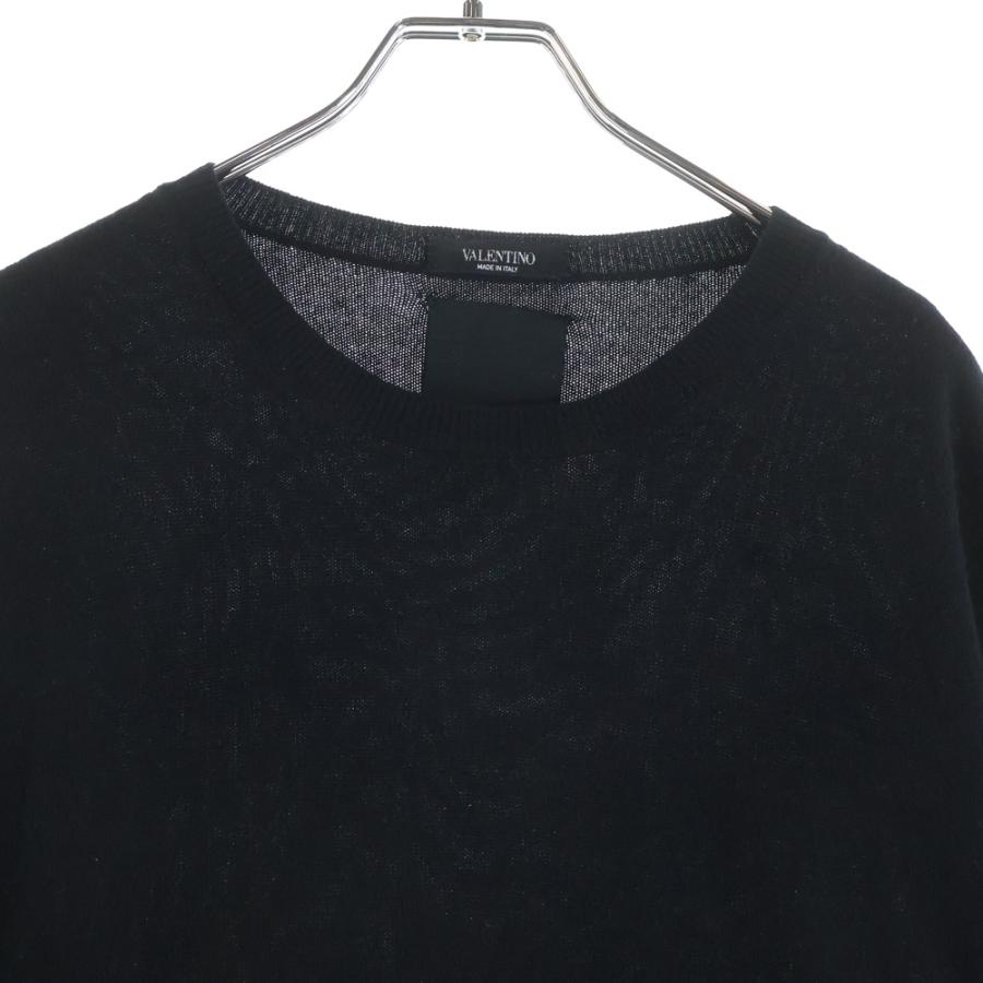 VALENTINO（ヴァレンティノ） サイドロックスタッズ ウール クルー