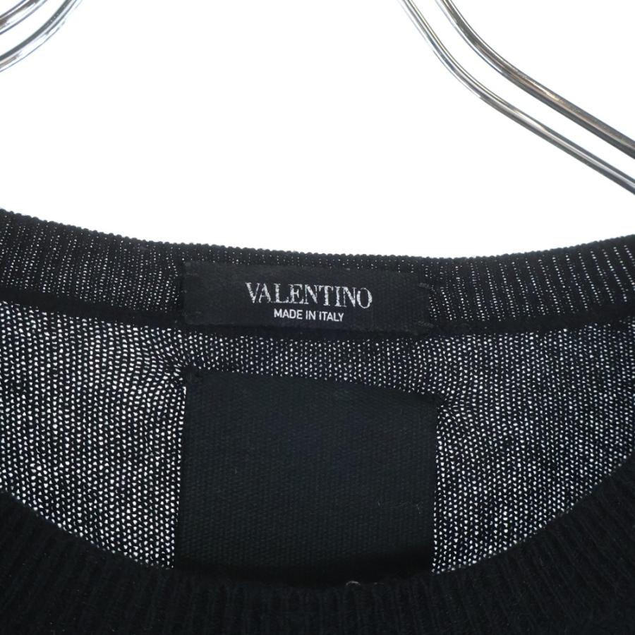VALENTINO（ヴァレンティノ） サイドロックスタッズ ウール クルー