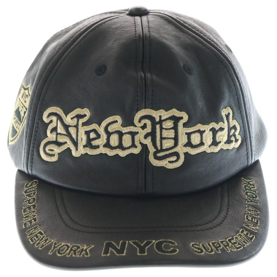 Supreme（シュプリーム） 25AW New York Leather 6-Panel ニューヨーク