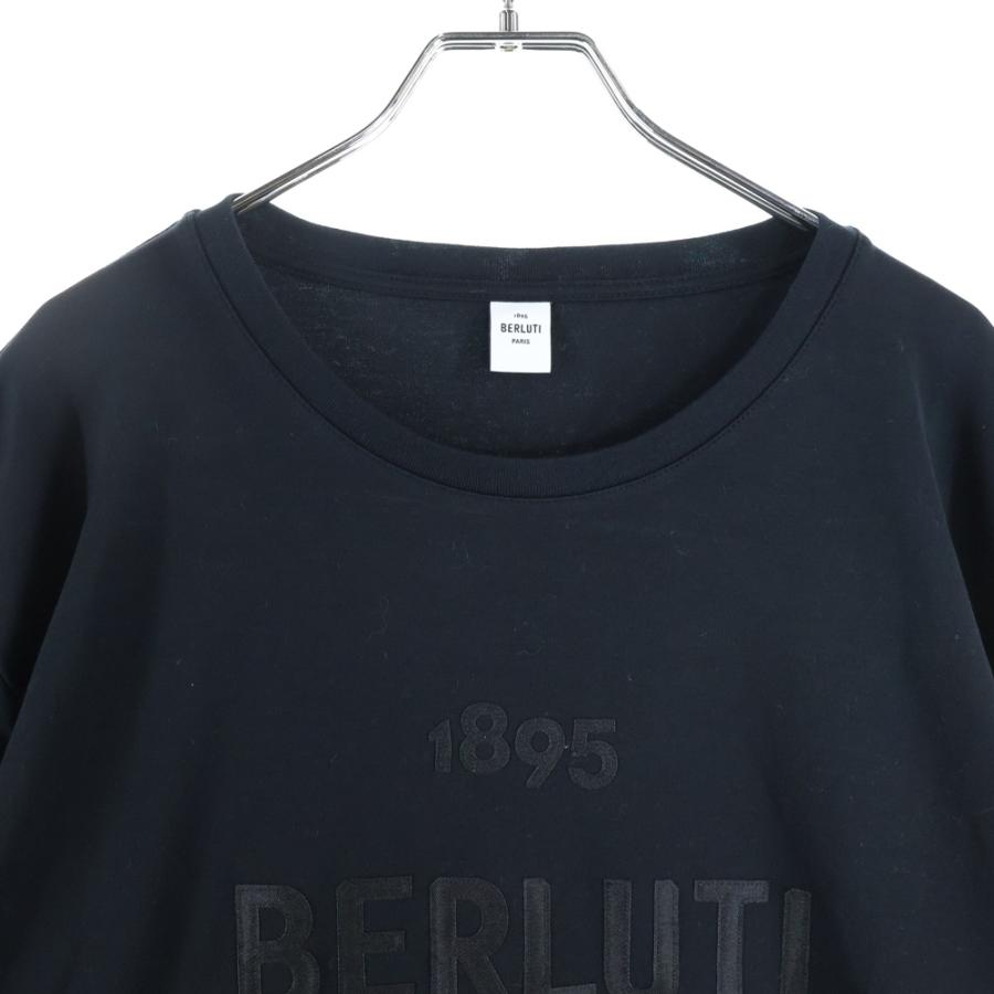 Berluti（ベルルッティ） ロゴプリント クルーネック ロングスリーブ