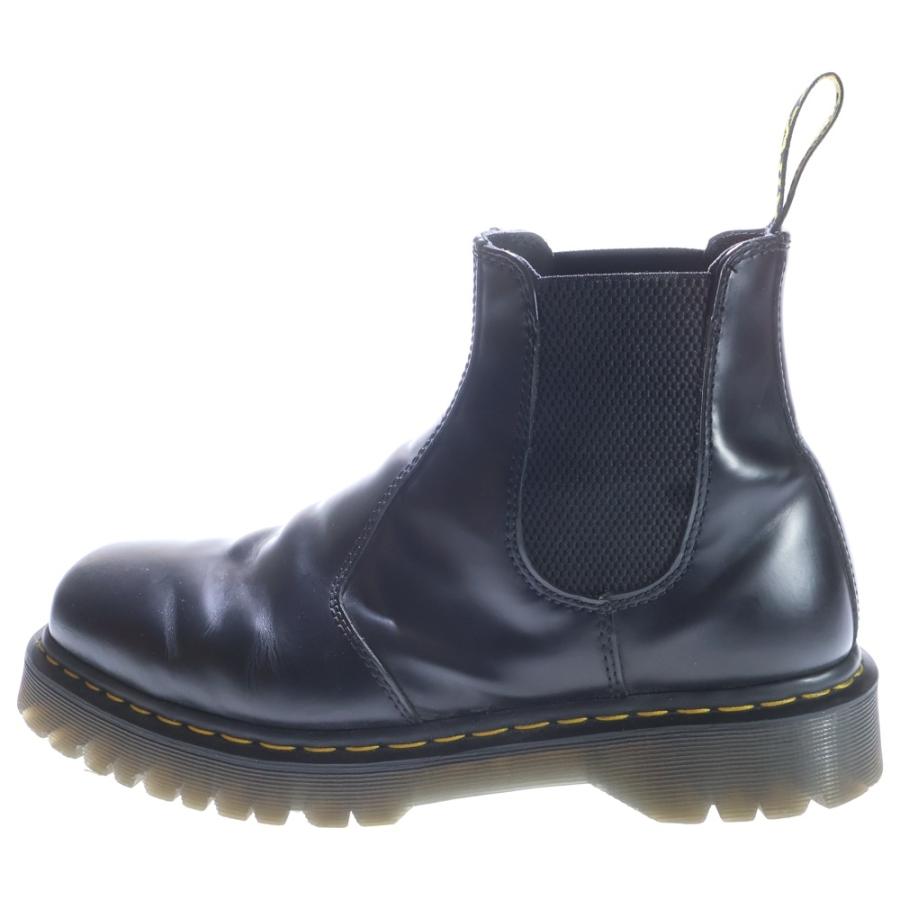 Dr.Martens（ドクターマーチン） サイドゴア スクエアトゥ レザー