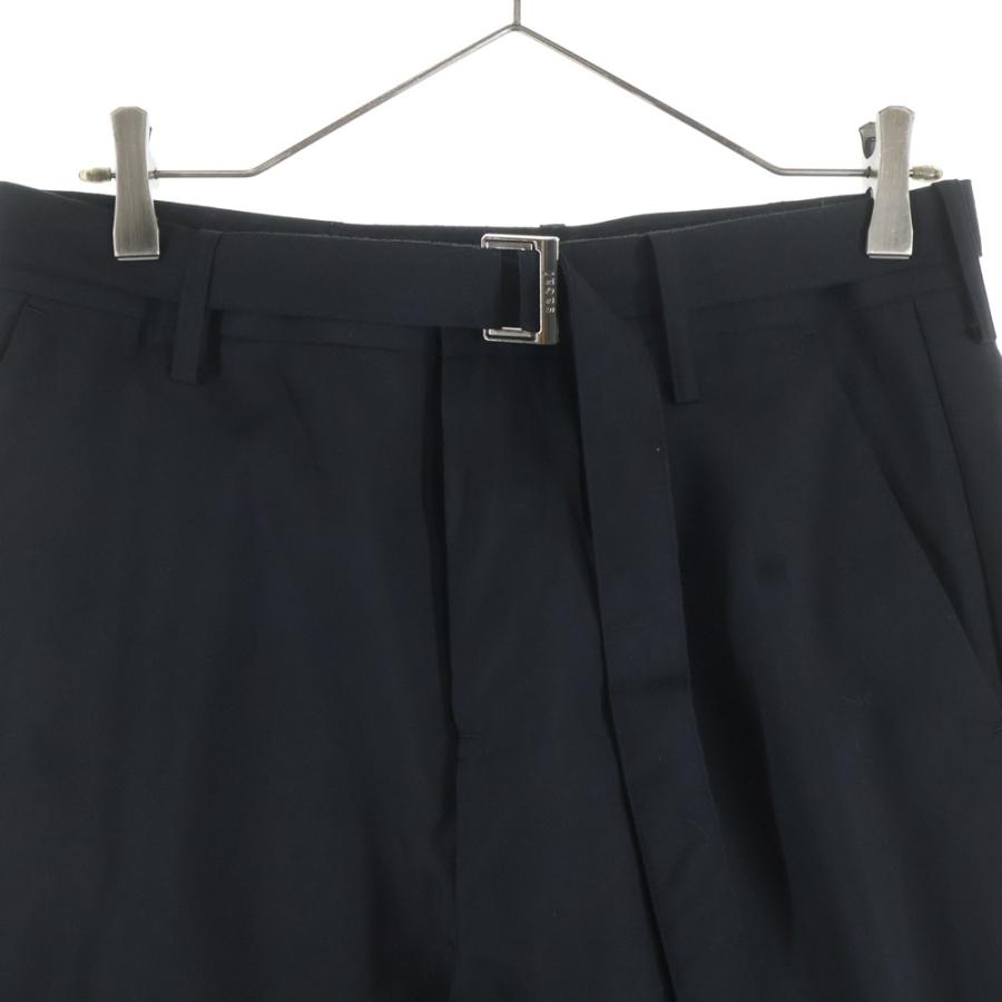 sacai（サカイ） 23SS Suiting Pants スーチング ポリエステル ウール