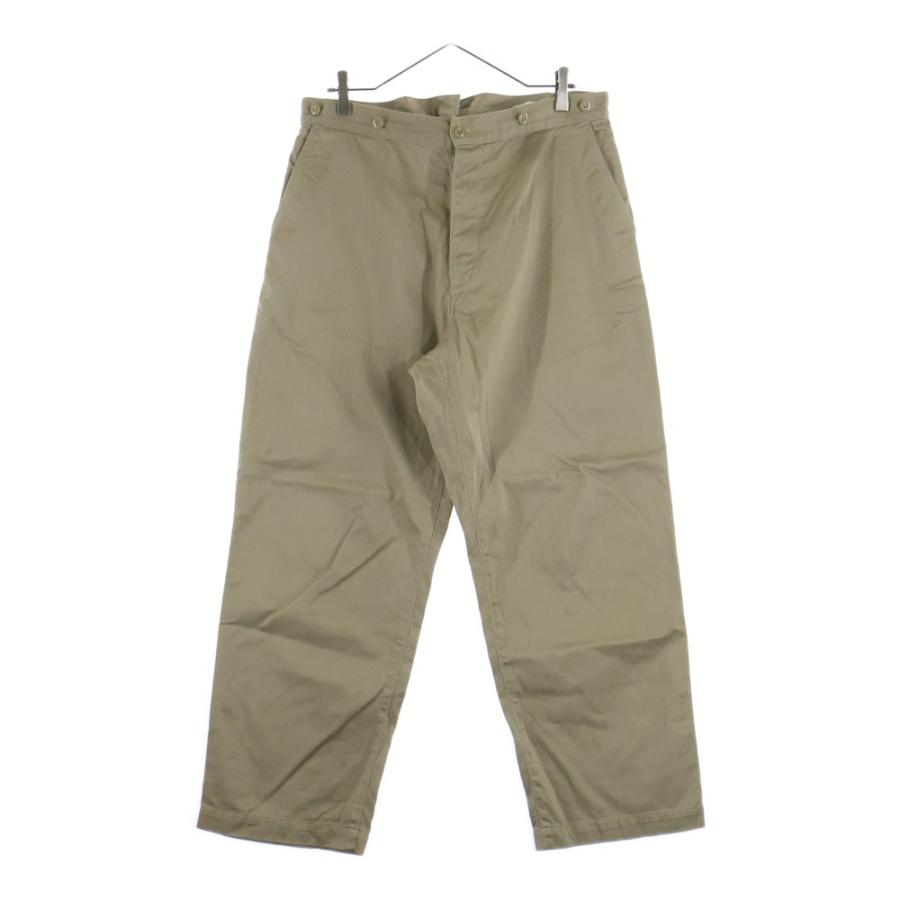 COMOLI（コモリ） 22SS コットン シンチバック チノオーバーパンツ