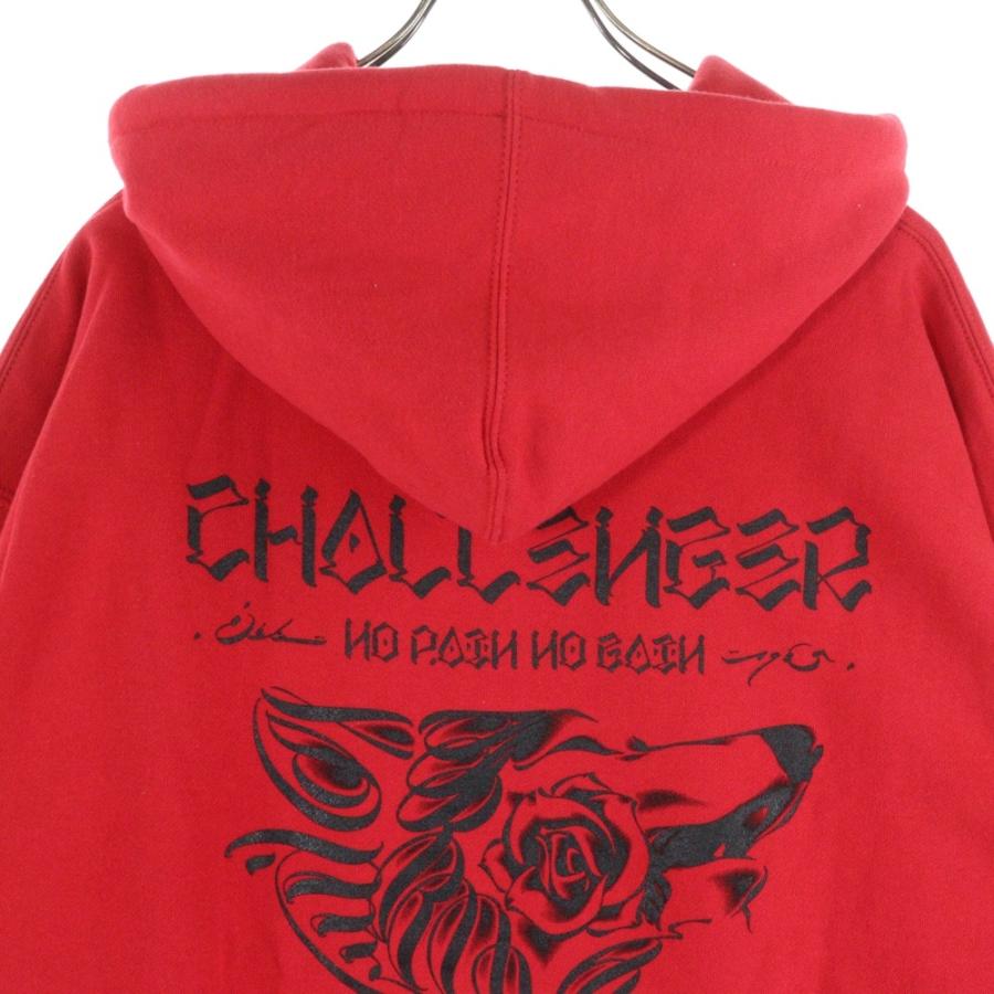 CHALLENGER（チャレンジャー） WOLF HOODIE ウルフ ロゴプリント プル