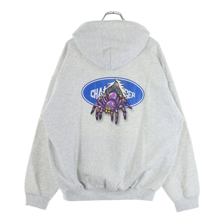 CHALLENGER スパイダー デザイン パーカー CHALLENGER（チャレンジャー） LOGO SPIDER HOODIE スパーダーロゴ