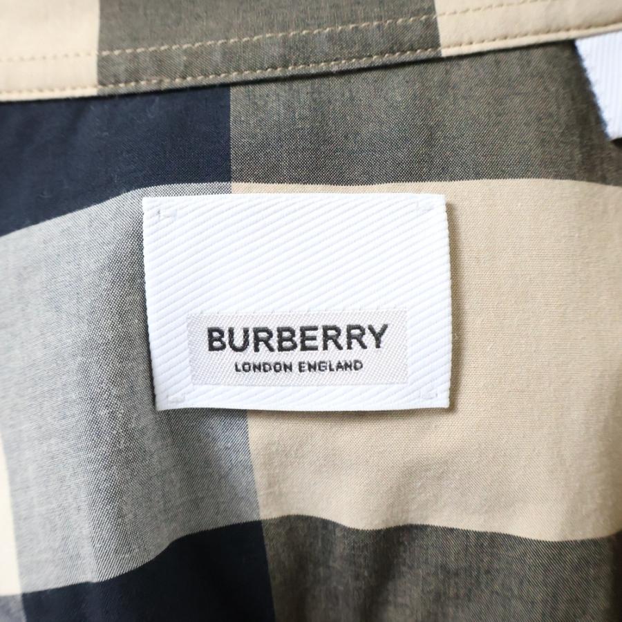 BURBERRY（バーバリー） 20AW ロゴパッチワークプリント長袖シャツ