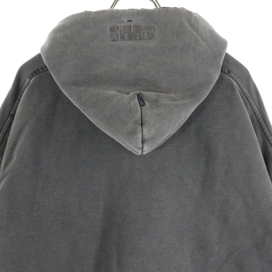 VETEMENTS（ヴェトモン） TEASE ME FADED HOODIE フロント プリント