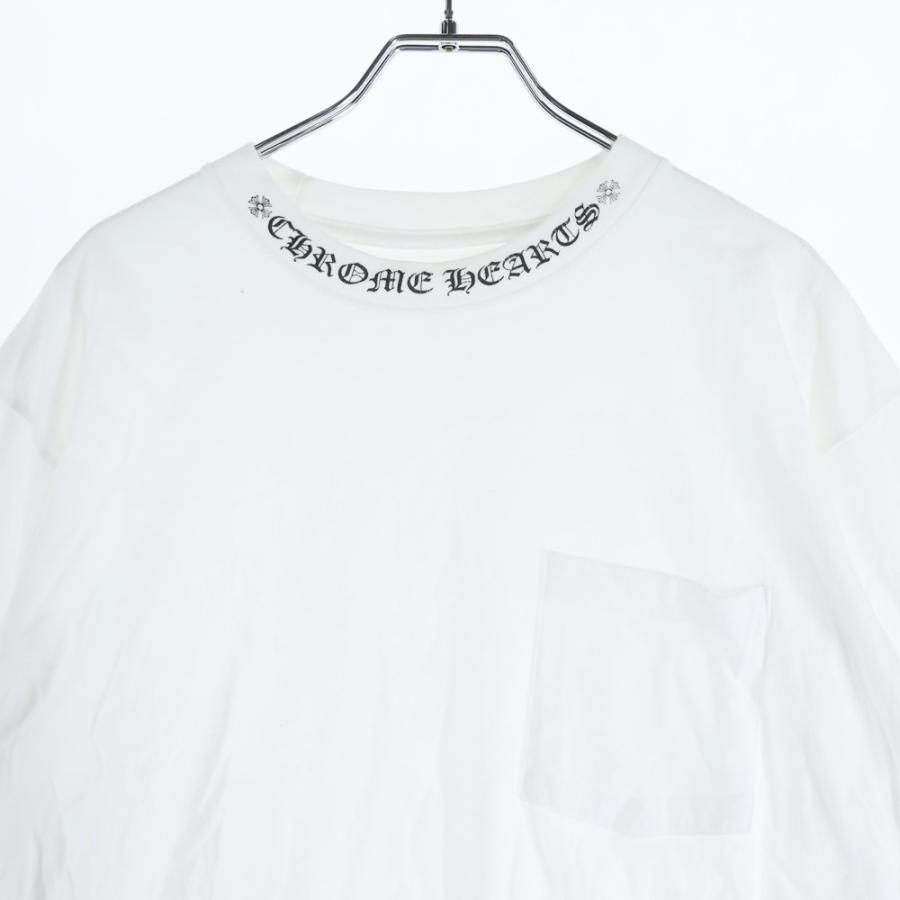 CHROME HEARTS（クロムハーツ） NECK LOGO L/S TEE ネックロゴ