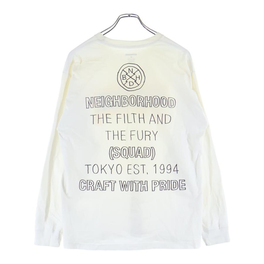 NEIGHBORHOOD（ネイバーフッド） Tape Logo L/S Tee テープロゴ 長袖T