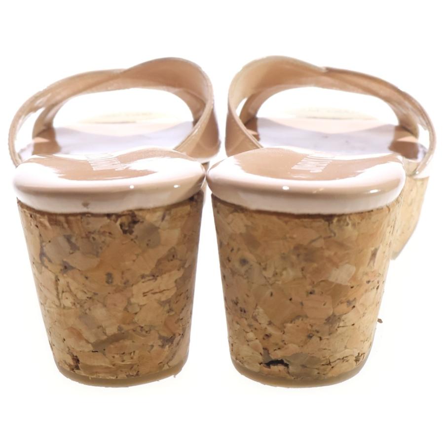 JIMMY CHOO ジミーチュウ　ストラップ　サンダル　パンプス　オープントゥ JIMMY CHOO（ジミーチュウ） PANNA OPAT オープントゥ コルク サンダル