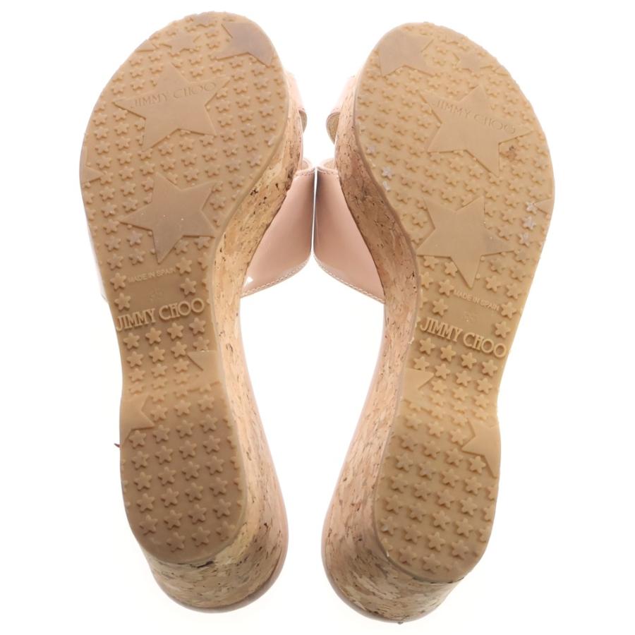 JIMMY CHOO（ジミーチュウ） PANNA OPAT オープントゥ コルク サンダル