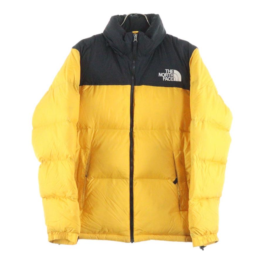 ノースフェイス ヌプシジャケット イエロー S THE NORTH FACE（ザ ノースフェイス） NUPTSE JACKET ヌプシ ジップ