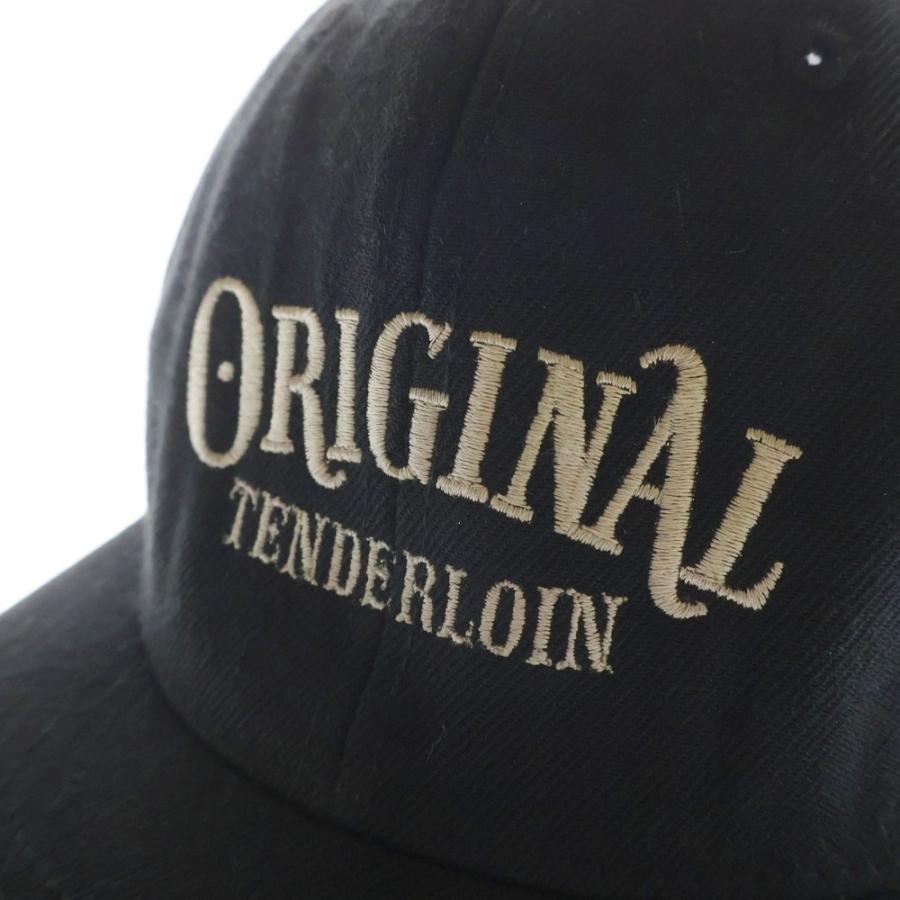 TENDERLOIN（テンダーロイン） ロゴ刺繍 ベースボールキャップ 帽子