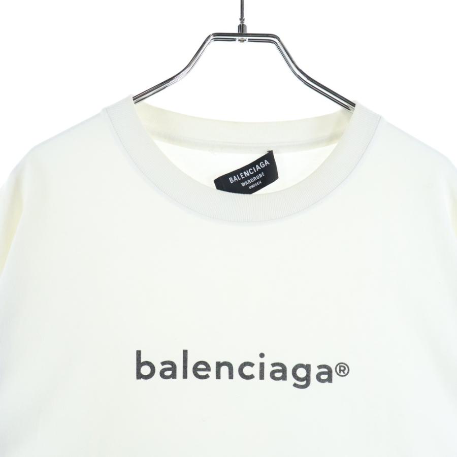 BALENCIAGA（バレンシアガ） 20AW LOGO MIDIUM FIT TEE ロゴプリント