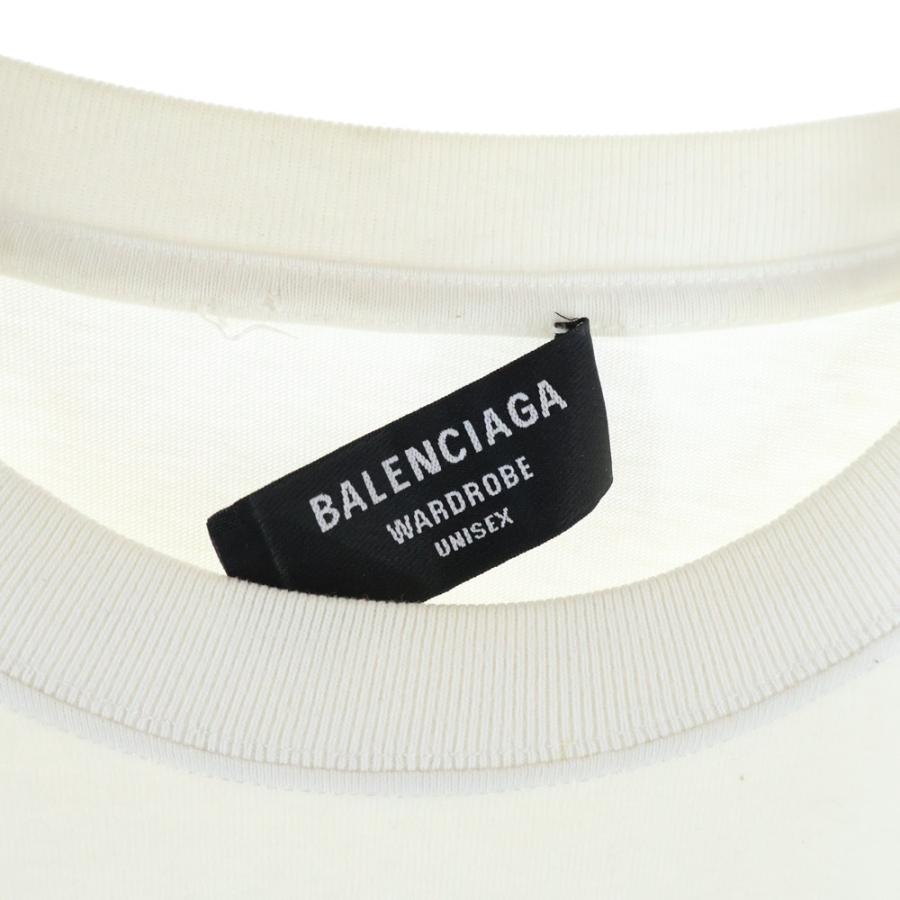 BALENCIAGA（バレンシアガ） 20AW LOGO MIDIUM FIT TEE ロゴプリント