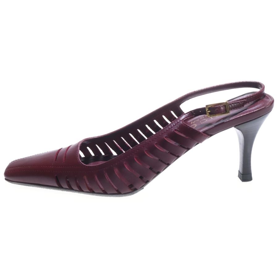 GUCCI（グッチ） スクエアトゥ ストラップ ヒール パンプス レディース