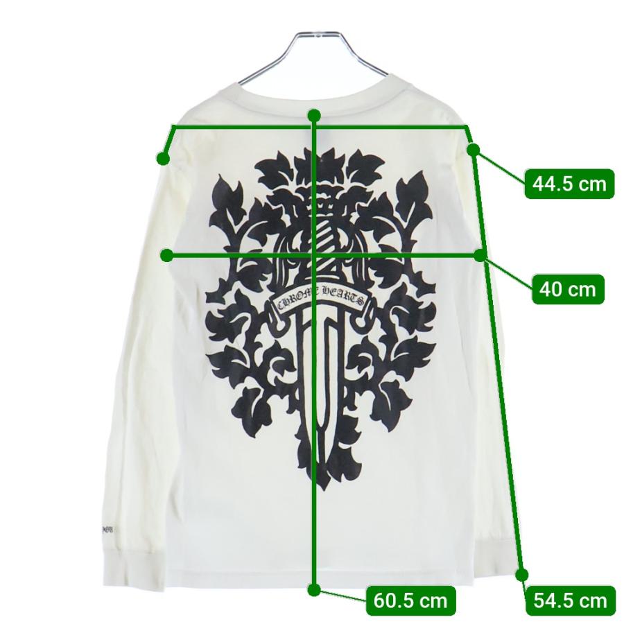 CHROME HEARTS（クロムハーツ） OLD DAGGER NECK LOGO L/S オールド