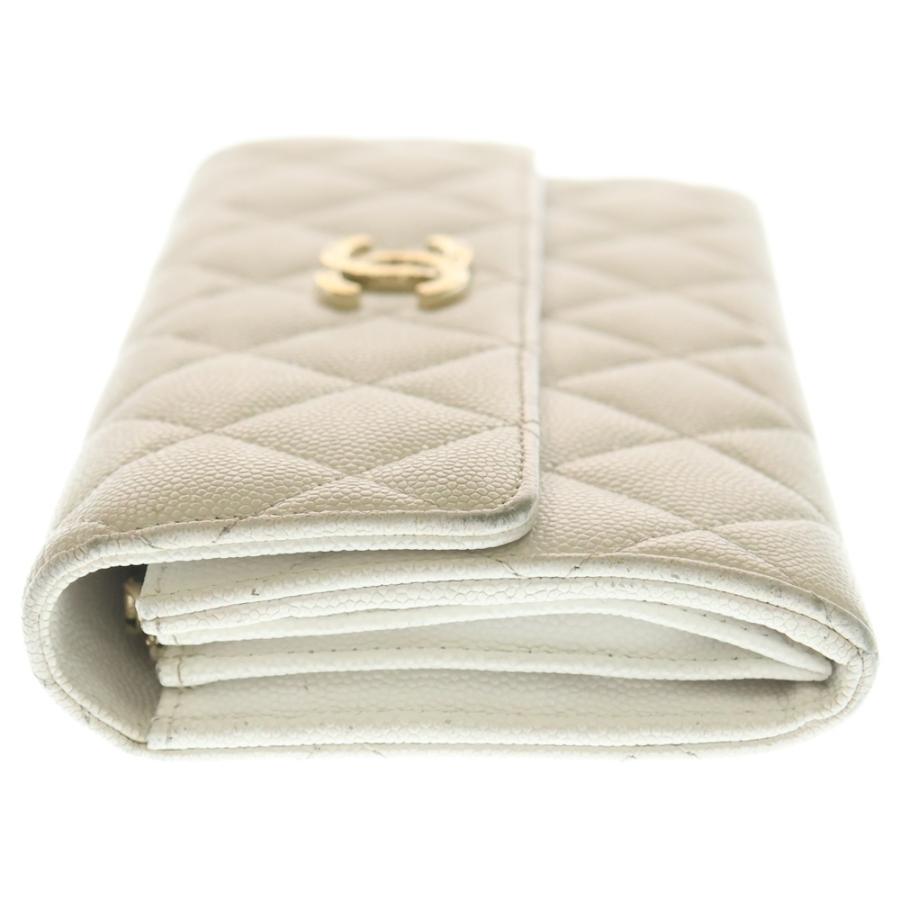 CHANEL ココ　シャネル　キャビアスキン　長財布 シャネル キャビア スキン 長 財布 ショルダーバッグ chanel