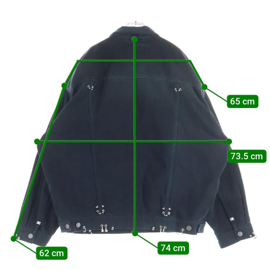 BALENCIAGA（バレンシアガ） 24SS Pierced Denim Jacket デニム ピアス