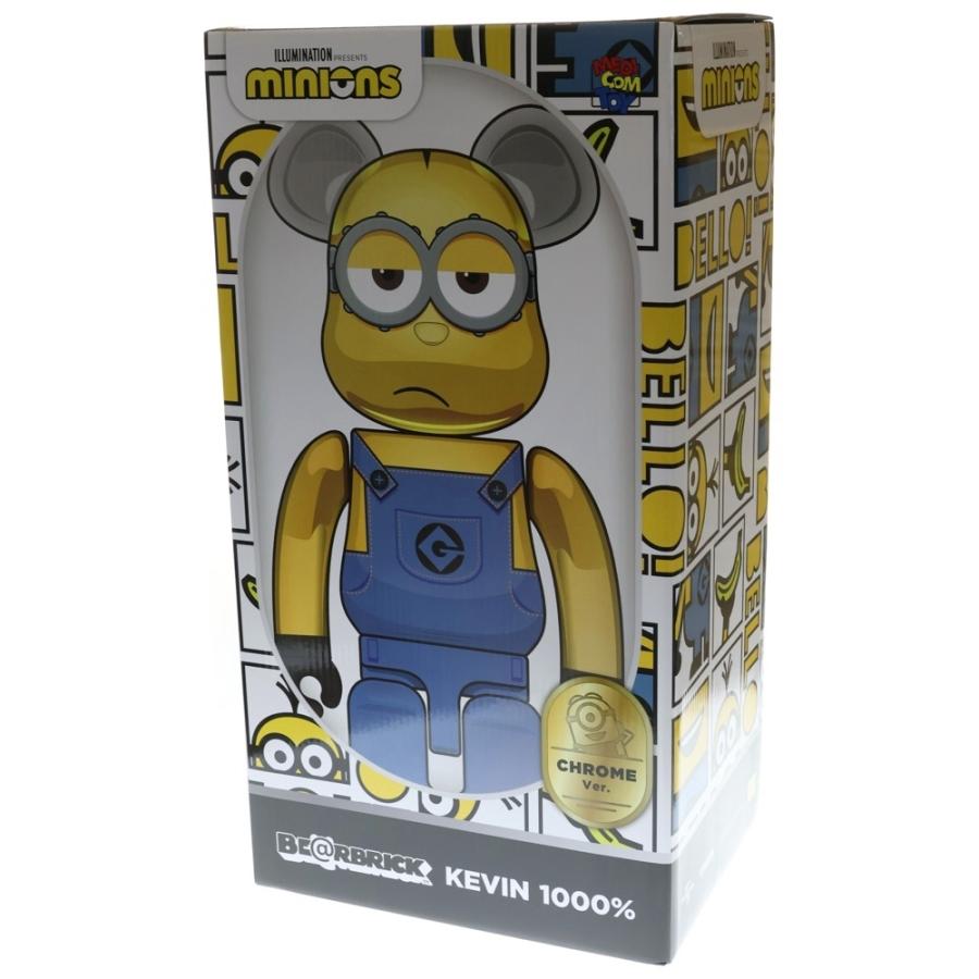 MEDICOM TOY（メディコム・トイ） BE@RBRICK KEVIN Chrome Ver 1000