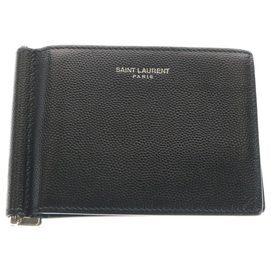 SAINT LAURENT PARIS サンローランパリ ビル マネークリップ レザー