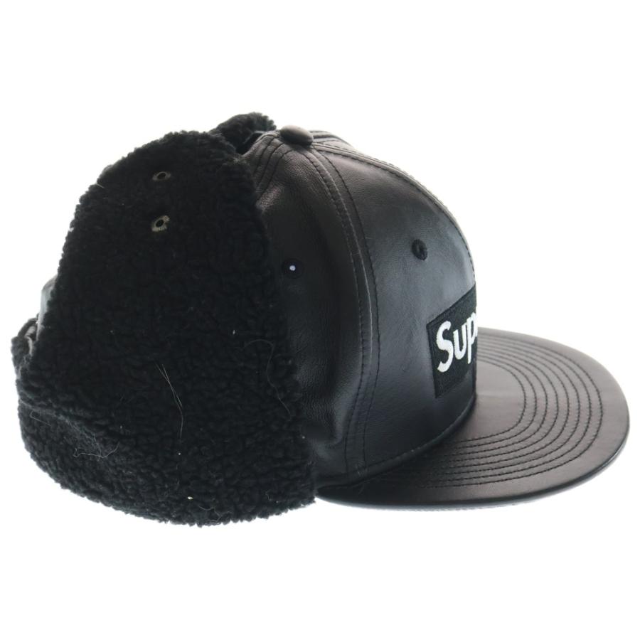 Supreme（シュプリーム） 22AW ×NEW ERA Leather Earflap Box Logo