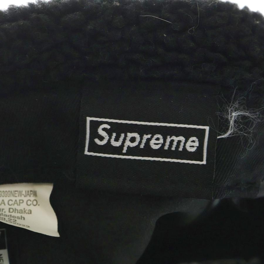 Supreme（シュプリーム） 22AW ×NEW ERA Leather Earflap Box Logo