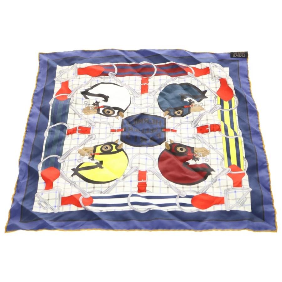 HERMES（エルメス） カレジェアン45 ガヴロッシュ タッタソール シルク